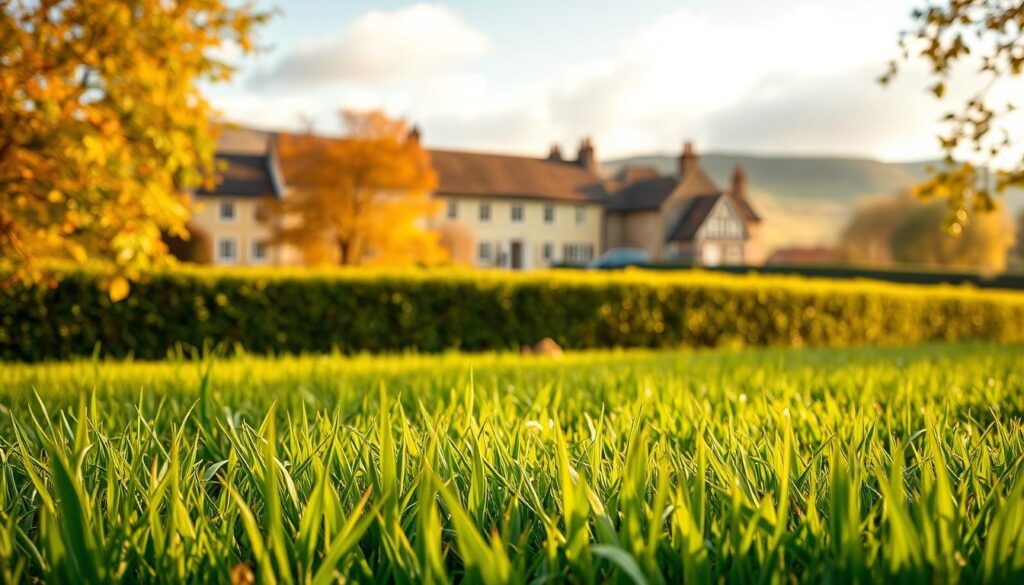 Herbstdüngung Rasen Vorbereitung