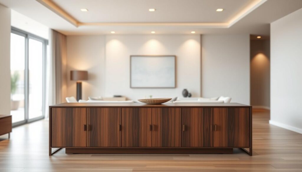 Modernes Sideboard im Wohnzimmer