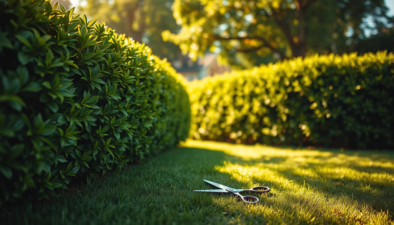 Nachbars Hecke Vernichten